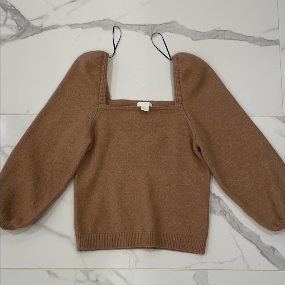 H&M puff sleeve sweater